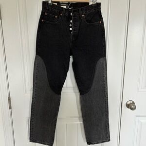 Levi's 501 Original Off To The Ranch High Rise Chap Jeans - 27x30
